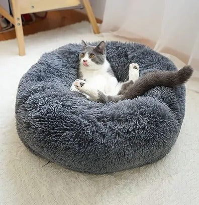 Cama Perro Grande Gris Claro 70 cm