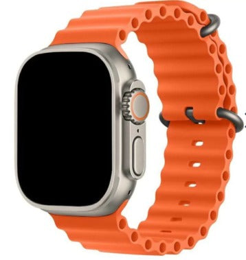 Smartwatch Ultra Pro con 2 Naranja con 2 correas